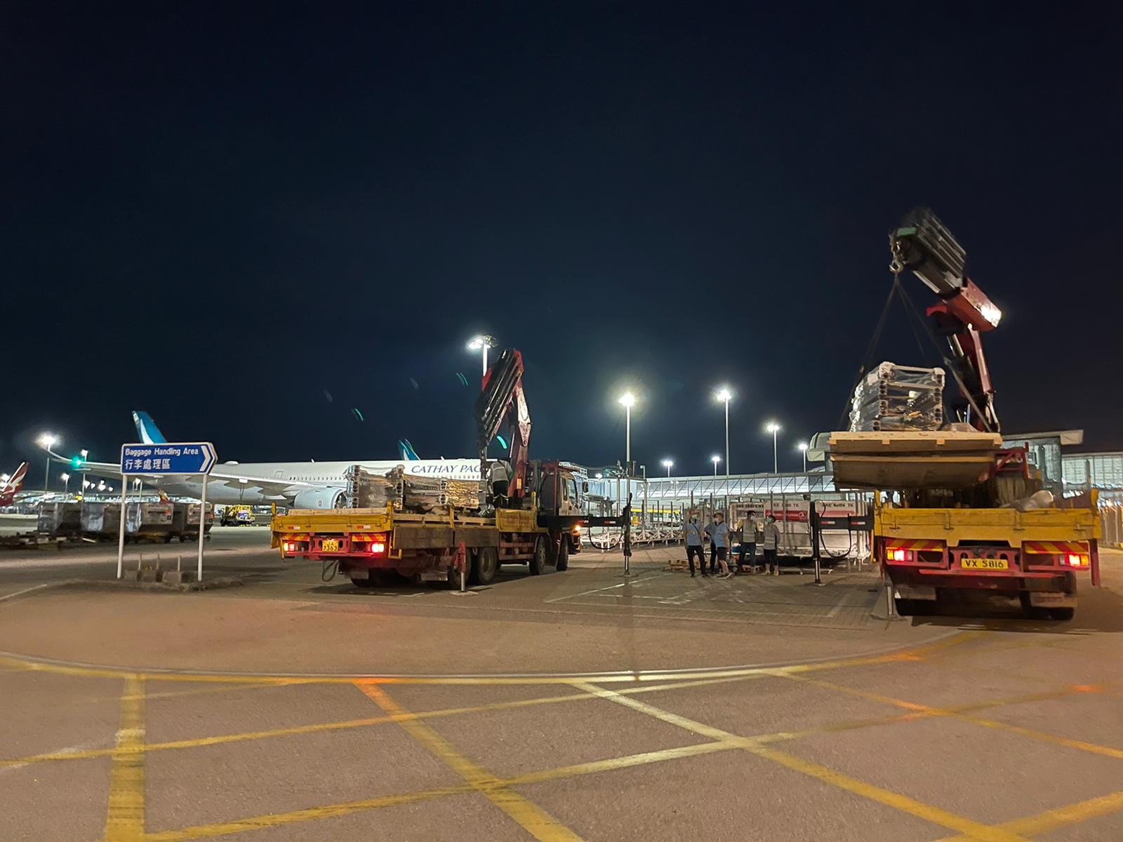 2021年新增夜間運送機場工程